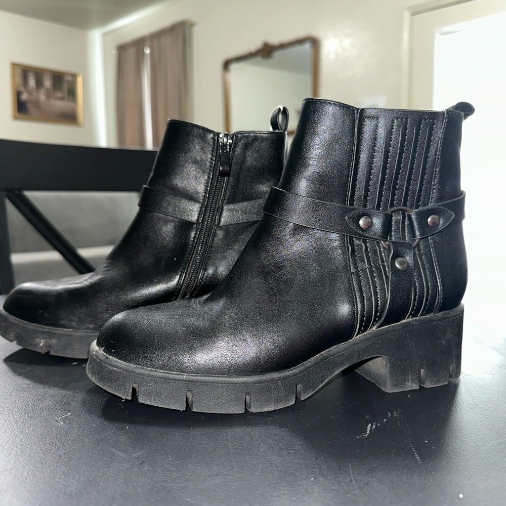 Black Ankle Boots